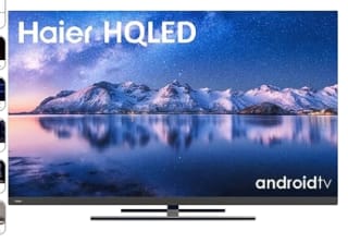 Smart TV marca Haier HQLED 4K UHD H55S800UG - 55", por 449,25€