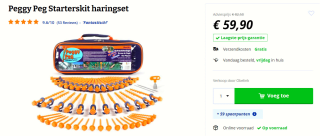 Peggy Peg Starterskit oranje blauw voor €59,90 bij Obelink