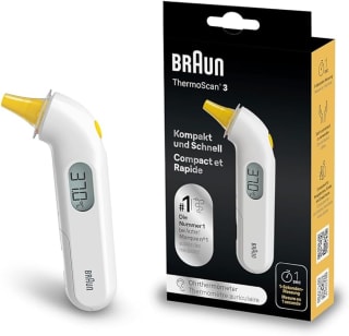 Braun ThermoScan 3 Termómetro de oído por 19,99€