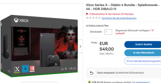 Consola Xbox Series X + Diablo IV por 499€