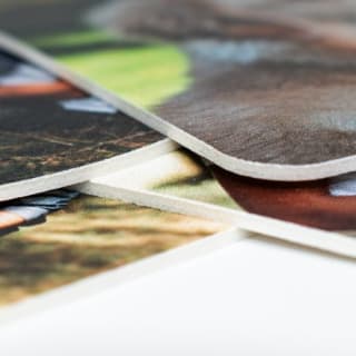 Gepersonaliseerde onderzetters 6 stuks gratis met de code