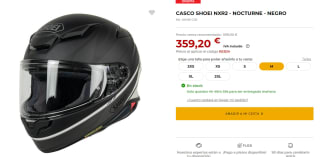 Casco moto Shoei NXR2 - NOCTURNE por 359,20€