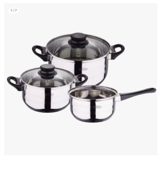 San Ignacio Toledo Batería de Cocina 3 Piezas por 11.72€