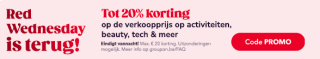 Tot 20% korting bij Groupon België