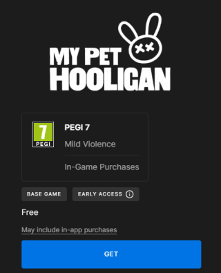My Pet Hooligan gratis bij Epic Games