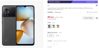Xiaomi Poco M4 5G NFC de 64GB por 74€