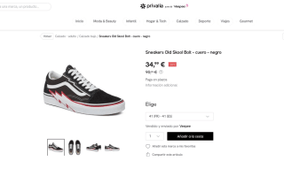 Zapatillas Vans Sneakers Old Skool Bolt por 34,99€