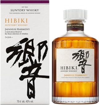 Hibiki Suntory Whisky Japanese Harmony, 43% - 700 ml por 75,99€