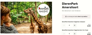 Tickets voor Dierenpark Amersfoort voor maar €22 bij de AD