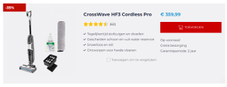 Tot 35% korting tijdens de Bissell Flash sale