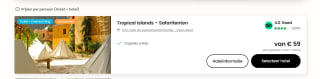 Tropical Islands tickets incl. overnachting in resort vanaf €59 per nacht p.p. via Travelcircus