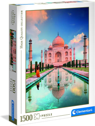 Puzzel 1500 stukjes Clementoni - Taj Mahal voor €11 bij Amazon