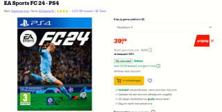 EA Sports FC 24, PS4 & PS5 voor €39,99 bij Bol.com