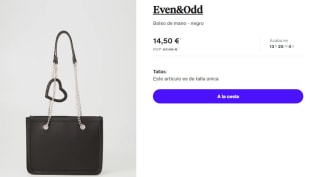 Bolso de mano Even&Odd por 14.5€