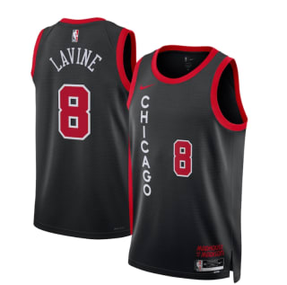 Camiseta para Hombre de los Chicago Bulls Nike City Edition de Zach Lavine por 67.8€