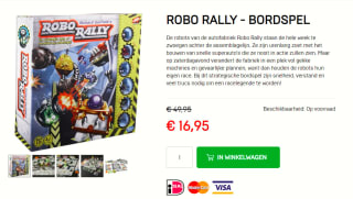Robo Rally - Bordspel voor €16,95 bij Dagknaller