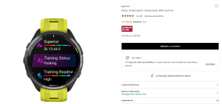 Reloj smartwatch Garmin Forerunner 965 por 437,98€