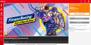 Juego Fitness Boxing Fist of the North Star por solo 4,99€