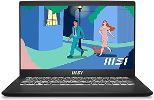 MSI Modern 14 Inch Laptop - £299