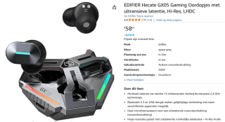 EDIFIER Hecate GX05 Gaming Oordopjes met ultransieve latentie voor €58,61 bij Amazon