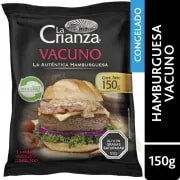Hamburguesa De Vacuno, 150 G por solo $1.000