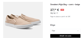 Zapatillas de Hombre Timberland Mylo Bay por 27.9€