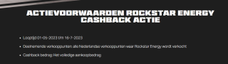 Rockstar Energiedrink cashback via Tikkie Actie