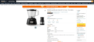 Liquidificador da PHILIPS Walita - R$ 129,90