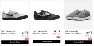 Ropa y calzado Nike desde solo 4,99€
