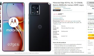 Smartphone Motorola Edge 40 Pro 5G 12+256GB por 699,90€