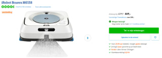 iRobot Braava jet m6 - Dweilrobot voor €469 bij coolblue
