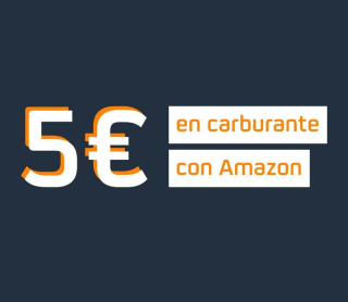 Consigue 5€ en carburante en tu próxima compra de Amazon