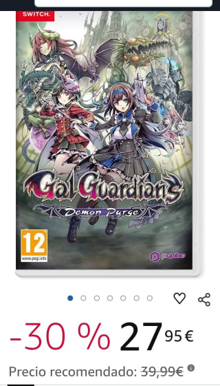 Gal Guardians : Demon Purge Nintendo Switch 27,95€.