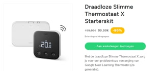 tado° Draadloze Slimme Thermostaat X - Starterskit voor €99,99