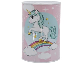 Hucha Infantil Metalica Unicorn por solo 2,99€
