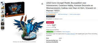 LEGO Icons IJsvogel (10331) voor €32,99 bij Amazon NL