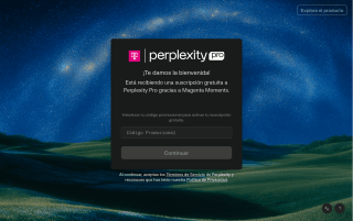 Un año gratis de Perplexity Pro