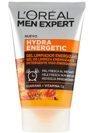 L'Oreal Paris Men Expert - Gel limpiador energizante para hombres - 100 ml