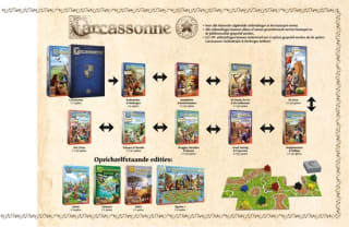 999 Games Carcassonne Jagers & Verzamelaars voor €7,49 bij Trekpleister