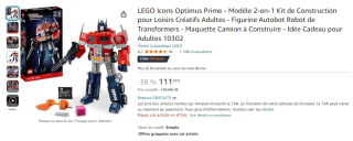 Lego Icons Optimus Prime por 111,99€