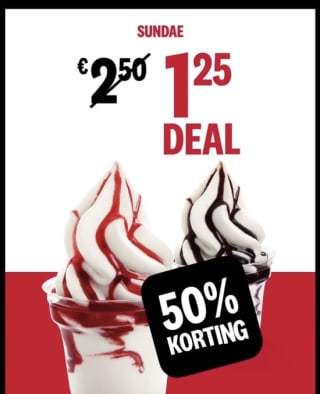 Diverse nieuwe deals in de KFC app