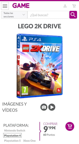 Lego 2K Drive Playstation 4 por 9,99€.
