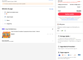 Pack 4 Enfamil Complete 3 preparado lácteo infantil por solo 54,62€