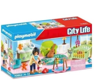 Set PLAYMOBIL Set Habitación del bebé City Life por 23,99€ (14,39€ cuenta nueva)
