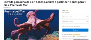 Oferta entradas aquarium Poema del mar desde solo 12€