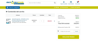 Cecotec Aspirador Escoba Conga Rockstar 9500 Connected Ergowet 3000 IA. 230W por 219€