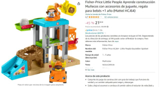 Juguete de Fisher-Price Little People Aprende construcción Muñecos con accesorios de juguete por 21,89€