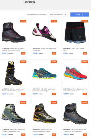 20% Dto en La Sportiva por compra