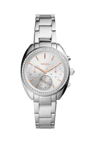 Reloj de cuarzo de acero Vale - Cronógrafo - Plateado por 53,90€