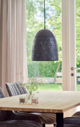 Hanglamp Evy grijs Ø30 cm voor €20,99 bij de Gamma